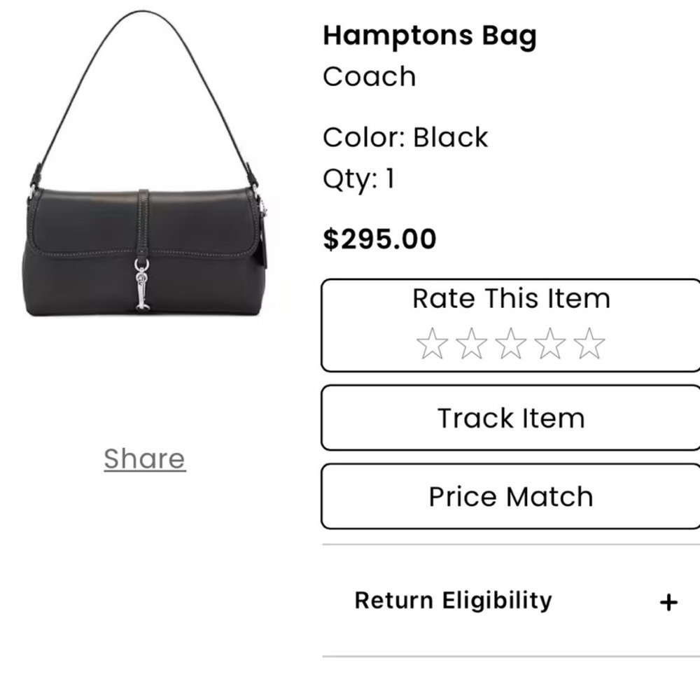 Coach Hampton’s Bag in Great Condition.